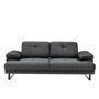 Atelier Del Sofa Sofá Cama 2 Plazas Anthracite 199x99x83 cm Comodidad Estilo Funcionalidad